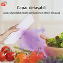 Caseta UVC Dezinfectanta, Multifunctionala, cu Capac Detasabil si Functie de Incarcare Wireless