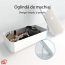 Caseta UVC Dezinfectanta, Multifunctionala, cu Capac Detasabil si Functie de Incarcare Wireless