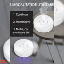 Umidificator Mobil cu Raze UVC, cu Senzor Anti-Coliziune