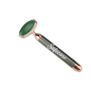 Roller Electric pentru Masaj Facial din Aventurin Verde