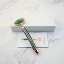Roller Electric pentru Masaj Facial din Aventurin Verde