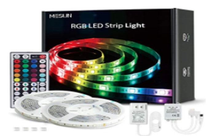 Set Banda LED RGB, 2 x 5m, pentru Interior, 2 bucati