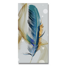 Panou Radiant Ceramic cu Infarosu, Tip Tablou, Telecomanda, WI-FI, Termostat, Model Fether Blue- 500W (10MP)– ArtHeat Safecare