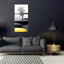 Panou Radiant Ceramic cu Infarosu, Tip Tablou, Telecomanda, WI-FI, Termostat, Model Black and White- 500W (10MP)– ArtHeat Safecare