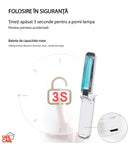 Lampa UVC Bactericida Portabila si Pliabila, pentru Dezinfectia Obiectelor si Suprafetelor, 3W