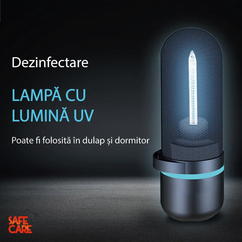 Lampa UVC cu Ozon pentru Dezinfectie, Portabila, Putere 2.5W